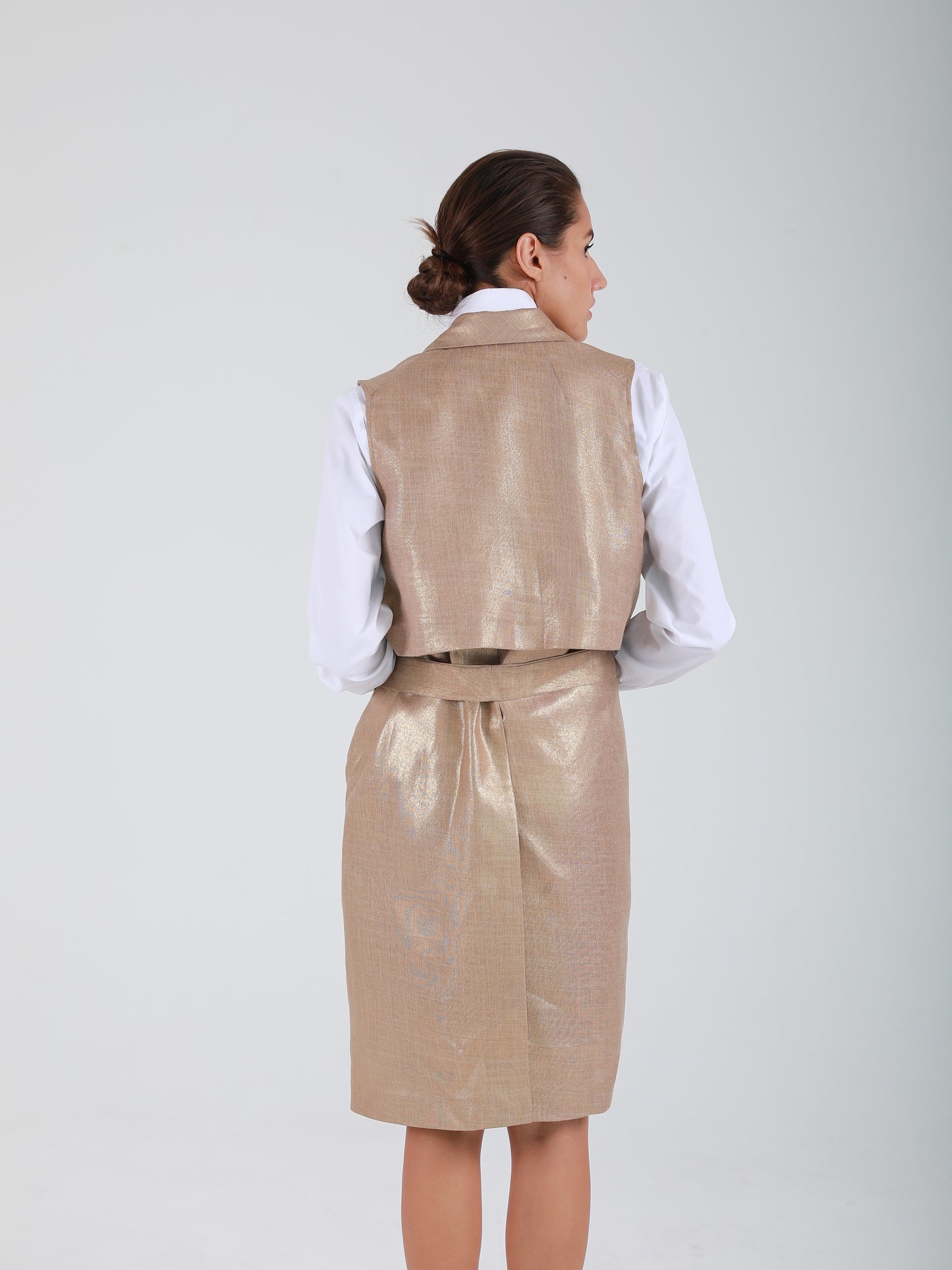 Classic Belted Waistcoat